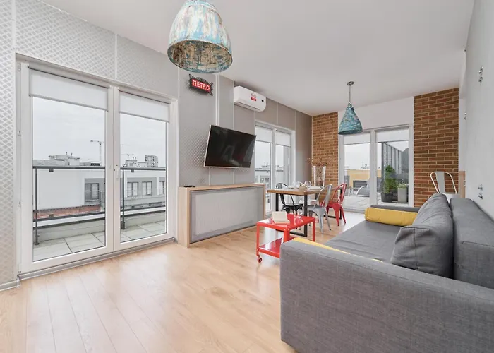 Beautiful With Spacious Balcony By Renters * Wrocław